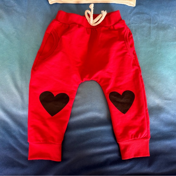 Sweatsuit Size 3-6 Months Infant Boys includes joggers and cute sweatshirt - Picture 3 of 4